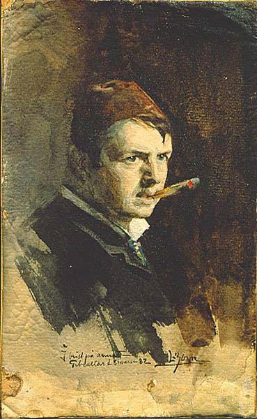 Anders Zorn Self portrait,